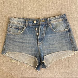 zara trafaluc denim makers shorts